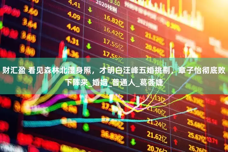 财汇盈 看见森林北湿身照，才明白汪峰五婚挑剔，章子怡彻底败下阵来_婚姻_普通人_葛荟婕