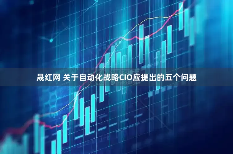 晟红网 关于自动化战略CIO应提出的五个问题